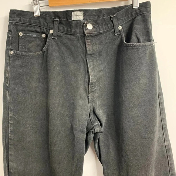 Calvin Klein Men's Classic Vintage 5 Pocket Straight Leg Denim Jeans Size 34x31 - Picture 5 of 13